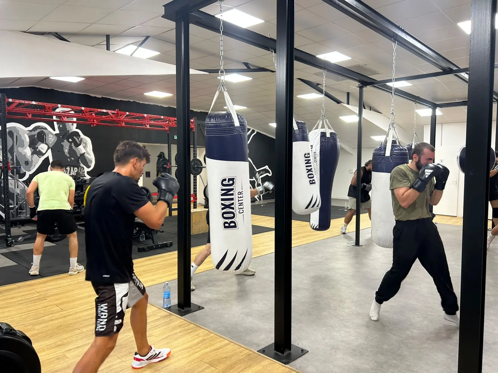 Travail au sac lourd salle Toulouse